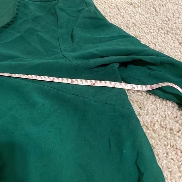 Xhilaration M green sheer top - Picture 6 of 8